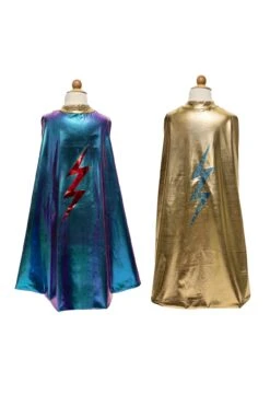 Blue Lightning Holographic Cape | Great Pretenders(Blue Lightning Holographic Cape)