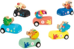 Appelpop Pull-Back Cars | Janod(Appelpop Pull Back Cars Janod)