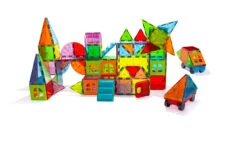 Metropolis 110-Piece Set | Magna-Tiles - LOCAL PICKUP ONLY(Magna Tiles Metropolis 110 Piece Set) -Curious Bear Toys MT 110pcMetroploitan Front f