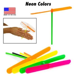 Aero Props(Aero Props) 6 Aero Props(Aero Props) -Curious Bear Toys Neon Aero Props Flying Propeller Toy