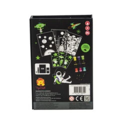 Neon Coloring Set - Outer Space | Tiger Tribe(Neon Coloring Set Outer Space) -Curious Bear Toys Neon Outerspace Color4