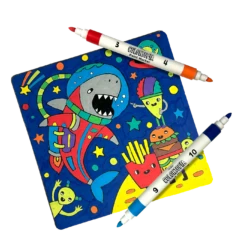 Colortopia Color By Number Paint Marker Kit - Epic Adventures | OOLY(Colortopia Color By Number Paint Marker Kit Epic Adventures Ooly) -Curious Bear Toys OOLY Colortopia Color By Number Paint Marker Kit Epic Adventures Completed