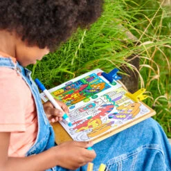 Colortopia Color By Number Paint Marker Kit - Epic Adventures | OOLY(Colortopia Color By Number Paint Marker Kit Epic Adventures Ooly) -Curious Bear Toys OOLY Colortopia Color By Number Paint Marker Kit Epic Adventures Kid Coloring