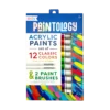 Paintology Acrylic Paints - Classic Colors | OOLY(Paintology Acrylic Paints Classic Colors Ooly) -Curious Bear Toys OOLY Paintology Acrylic Paint Set Classic Colors Package Front