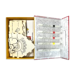 OOLY X Peanuts: Color'in Wooden Birdhouse Kit | OOLY(Ooly X Peanuts Colorin Wooden Birdhouse Kit Ooly) 5 OOLY X Peanuts: Color'in Wooden Birdhouse Kit | OOLY(Ooly X Peanuts Colorin Wooden Birdhouse Kit Ooly) -Curious Bear Toys OOLY Peanuts Color in Wooden Birdhouse Kit Open