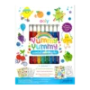 Yummy Yummy: Scented Coloring Kit | OOLY(Yummy Yummy Scented Coloring Kit Ooly) -Curious Bear Toys OOLY Yummy Yummy Scented Coloring Kit Markers Stickers Coloring Book Packaging Front