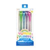 Yummy Yummy Scented Gel Pens - Metallic - Set Of 6 | OOLY(Yummy Yummy Scented Gel Pens Metallic Set Of 6 Ooly) -Curious Bear Toys OOLY Yummy Yummy Scented Gel Pens Metallic Packaging Back
