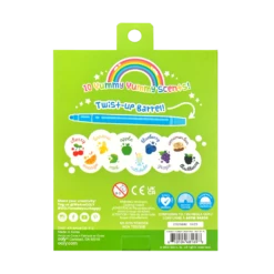 Yummy Yummy Scented Twist-Up Crayons - Set Of 10 | OOLY(Yummy Yummy Scented Twist Up Crayons Set Of 10 Ooly) 7 Yummy Yummy Scented Twist-Up Crayons - Set Of 10 | OOLY(Yummy Yummy Scented Twist Up Crayons Set Of 10 Ooly) -Curious Bear Toys OOLY Yummy Yummy Scented Twist Up Crayons Set of 10 Packaging Back