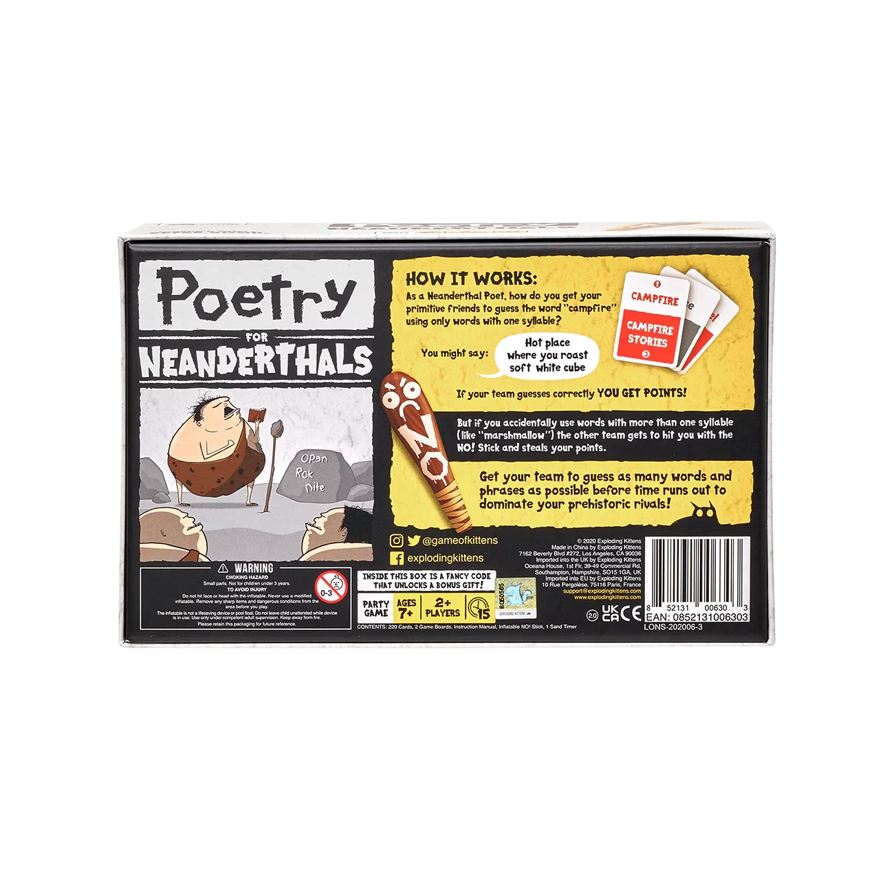 Poetry for Neanderthals | ACD Games(Poetry for neanderthals acd games) Poetry For Neanderthals | ACD Games(Poetry For Neanderthals Acd Games) -Curious Bear Toys PFN CORE PDPContent DTC 1400x1400BOB 1300x e541c698 4d21 44dc 9221 e10be5c9df01