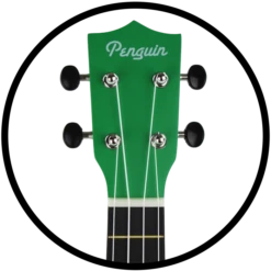 Penguin Tropical Shamrock Green Ukulele, Soprano | Amahi - LOCAL PICK UP ONLY(Penguin Tropical Shamrock Green Ukulele Soprano Amahi) 5 Penguin Tropical Shamrock Green Ukulele, Soprano | Amahi - LOCAL PICK UP ONLY(Penguin Tropical Shamrock Green Ukulele Soprano Amahi) -Curious Bear Toys PGUKGR Front Tuner Detail 700x700 1
