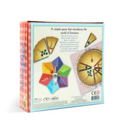Eeboo Make A Pie! A Sweet Way To Learn Fractions(Make A Pie A Sweet Way To Learn Fractions) -Curious Bear Toys PIEGM2 13 600x 282b09a3 f63e 4006 9506 fc714118f356
