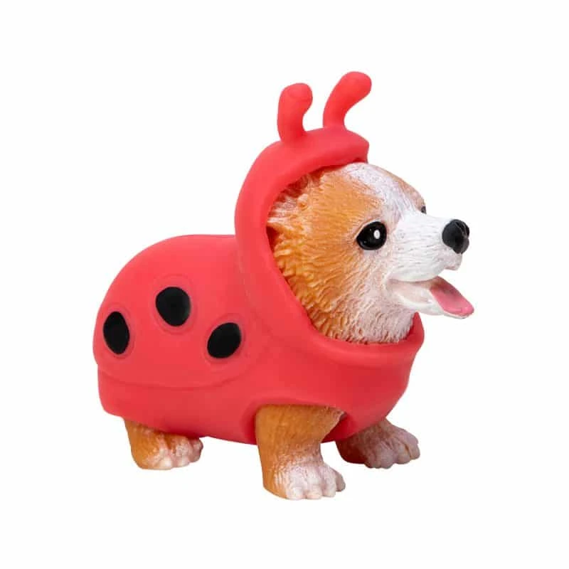 Party Puppies | Schylling(Party puppies) Party Puppies | Schylling(Party Puppies) -Curious Bear Toys PTPA Party Puppies Item Corgi Ladybug 3Q Right web 800x800 1