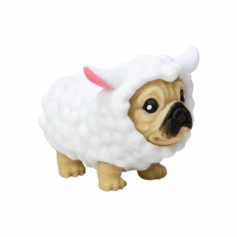 Party Puppies | Schylling(Party puppies) Party Puppies | Schylling(Party Puppies) -Curious Bear Toys PTPA Party Puppies Item Pug Lamb 3Q Right web 800x800 1