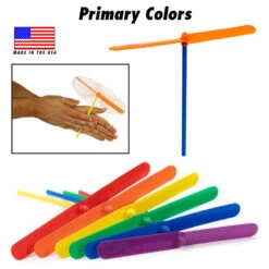 Aero Props(Aero Props) 4 Aero Props(Aero Props) -Curious Bear Toys Primary Aero Props Flying Propeller Toy