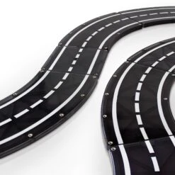 XTRAS Roads 12-Piece Set | Magna-Tiles(Xtras Roads 12 Piece Set) -Curious Bear Toys Roads Listing Images 1