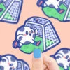 Kawaii Soccerball Sports Vinyl Sticker | Turtle's Soup(Kawaii Soccerball Sports Vinyl Sticker Turtles Soup)