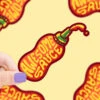 Awesome Sauce Funny Food Vinyl Sticker | Turtle's Soup(Awesome Sauce Funny Food Vinyl Sticker Turtles Soup)