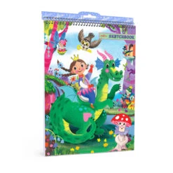 Fairytale Dragon Sketchbook | EeBoo(Fairytale Dragon Sketchbook Eeboo)