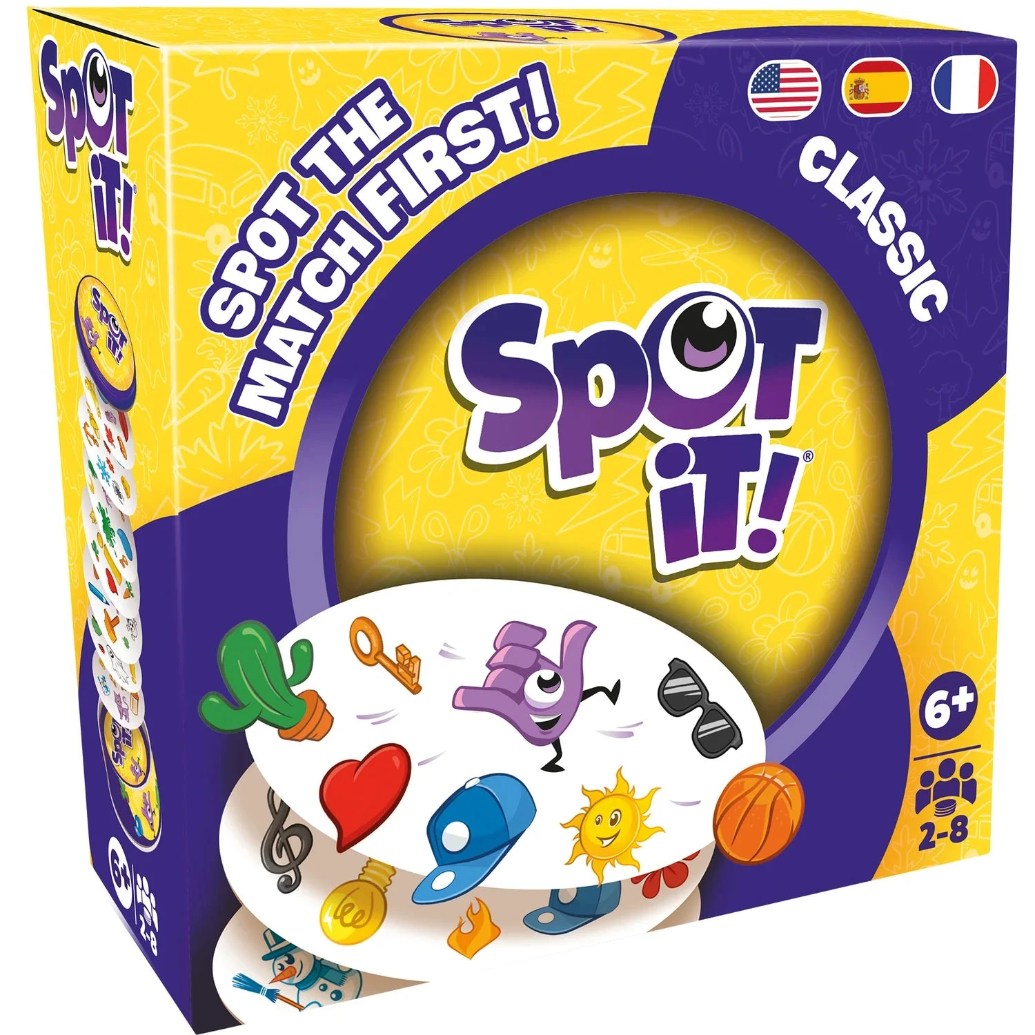 Spot It! Classic | Asmodee(Spot it classic) Spot It! Classic | Asmodee(Spot It Classic) -Curious Bear Toys SPR105ML image0 2000 1500x f3808d94 d3dd 4ce9 9bbd fc11b9bce710