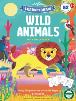 Learn To Draw Wild Animals | EeBoo(Learn To Draw Wild Animals Eeboo)