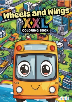 Wheels And Wings XXL Coloring Book | Nova Toys - LOCAL PICKUP ONLY(Wheels And Wings Xxl Coloring Book Nova Toys Local Pickup Only)