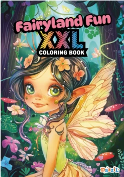 Fairyland Fun XXL Coloring Book | Nova Toys - LOCAL PICKUP ONLY(Fairyland Fun Xxl Coloring Book Nova Toys Local Pickup Only)