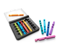 IQ Stixx Stacking Travel Game With 120 Challenges | Smart Games(Iq Stixx Smart Games 1) -Curious Bear Toys SmartGames SG 304 IQ Stixx product shot 60e83b