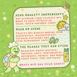 Here For The Tea Frog Gossip Laptop Vinyl Sticker | Turtle's Soup(Here For The Tea Frog Gossip Laptop Vinyl Sticker Turtles Soup) 5 Here For The Tea Frog Gossip Laptop Vinyl Sticker | Turtle's Soup(Here For The Tea Frog Gossip Laptop Vinyl Sticker Turtles Soup) -Curious Bear Toys Sticker Info Chart for Turtle s Soup TurtlesSoup Vinyl Stickers Info Premium Vinyl Stickers for Water Bottles Laptops Cars Journals 1 720x 2ba2b682 f34c 435a 8132 04ad035d8af3