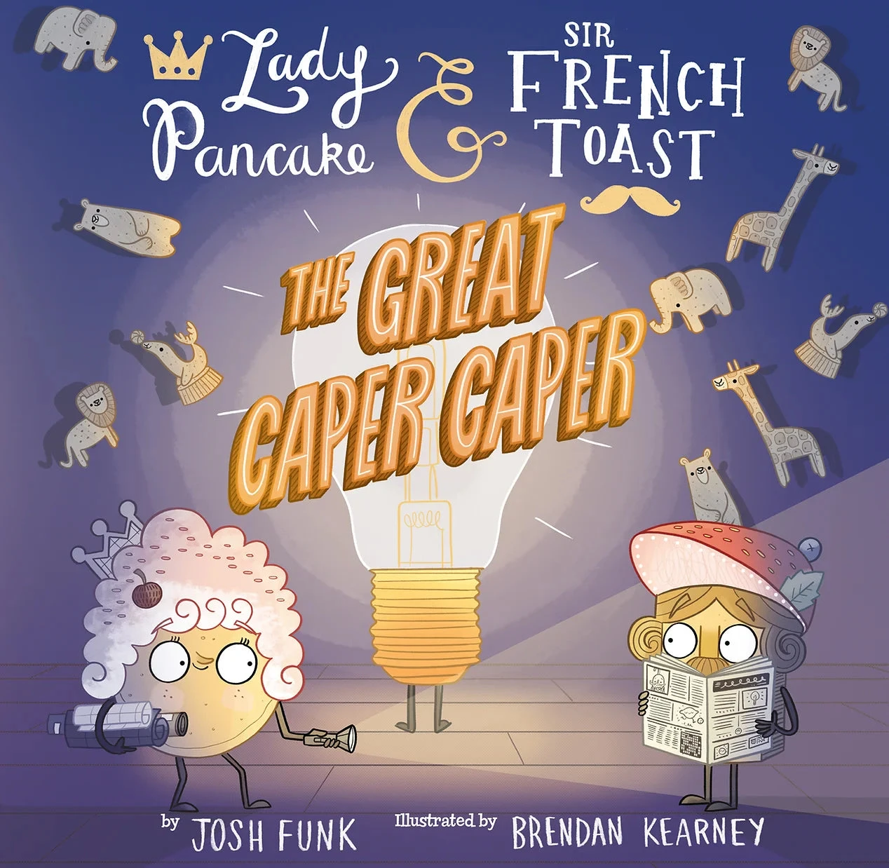 Lady Pancake & Sir French Toast: The Great Caper Caper(Copy of copy of the case of the stinky stench) Lady Pancake & Sir French Toast: The Great Caper Caper(Copy Of Copy Of The Case Of The Stinky Stench) -Curious Bear Toys TheGreatCaperCaperCover LadyPancake SirFrenchToast 5