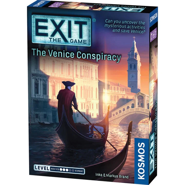 EXIT: The Game - The Venice Conspiracy(Exit the game the venice conspiracy) EXIT: The Game - The Venice Conspiracy(Exit The Game The Venice Conspiracy) -Curious Bear Toys Venice 3Dbox Front 720x 5ae4b44d 888c 4e49 806a f3895cf108d1