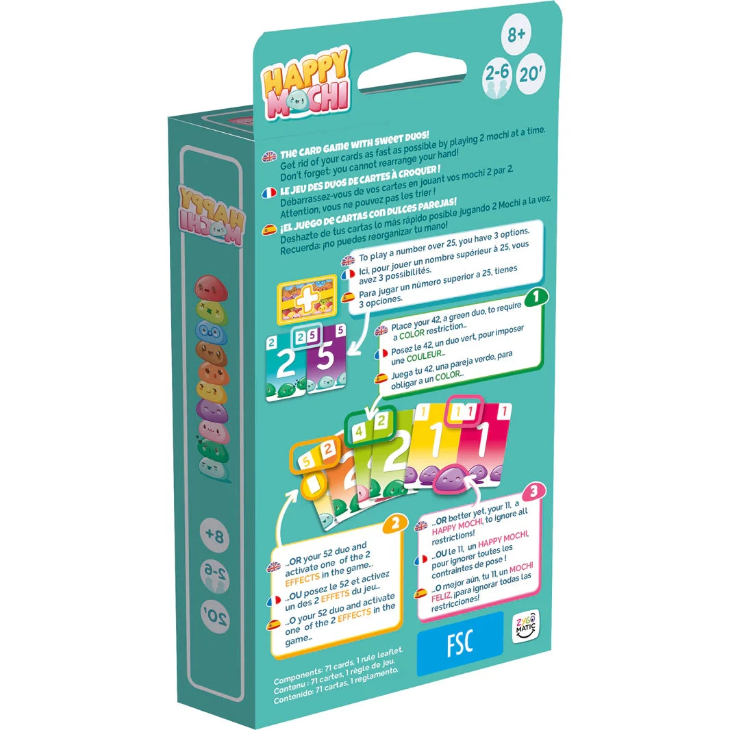 Happy Mochi - Eco Blister Game | Asmodee(Happy mochi eco blister game asmodee) Happy Mochi - Eco Blister Game | Asmodee(Happy Mochi Eco Blister Game Asmodee) -Curious Bear Toys ZYGHM0102ML image2 2000 1066x bc67876a 2fc7 4bf0 bf0e 698534296d24