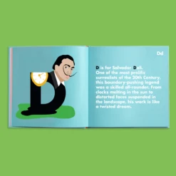 Art Legends Alphabet Book(Art Legends Alphabet Book) 9 Art Legends Alphabet Book(Art Legends Alphabet Book) -Curious Bear Toys art d