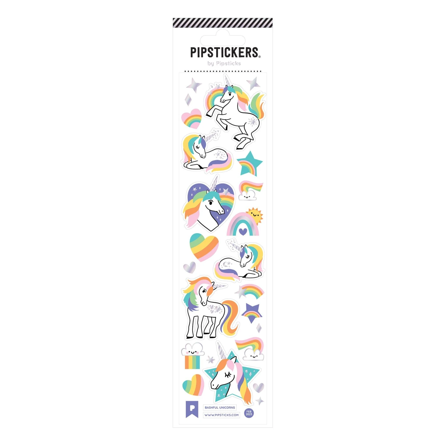 Bashful Unicorns | Pipsticks(Bashful unicorns pipsticks) Bashful Unicorns | Pipsticks(Bashful Unicorns Pipsticks) -Curious Bear Toys bashful unicorns pipstickers