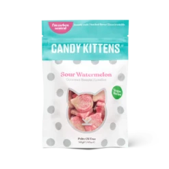 Candy Kittens Sour Watermelon, 140g. / 4.9 Oz.(Candy Kittens Sour Watermelon 140g 4 9 Oz)