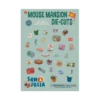 Dam Mouse Mansion Die-Cut Prints Deluxe(Mouse Mansion Die Cut Prints Deluxe) 1 Dam Mouse Mansion Die-Cut Prints Deluxe(Mouse Mansion Die Cut Prints Deluxe) -Curious Bear Toys diecuts
