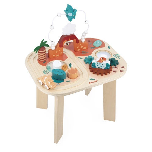 Dino Activity Table | Janod - LOCAL PICK UP ONLY(Dino activity table janod) Dino Activity Table | Janod - LOCAL PICK UP ONLY(Dino Activity Table Janod) -Curious Bear Toys dino activity table