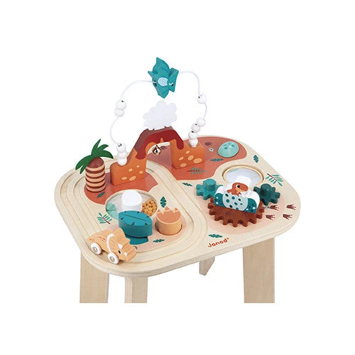 Dino Activity Table | Janod - LOCAL PICK UP ONLY(Dino activity table janod) Dino Activity Table | Janod - LOCAL PICK UP ONLY(Dino Activity Table Janod) -Curious Bear Toys dino activity table 1