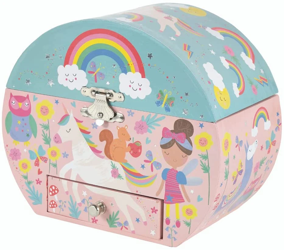Jewelry Box - Oval - Fairy | Floss and Rock(Fairy oval jewelry box) Jewelry Box - Oval - Fairy | Floss And Rock(Fairy Oval Jewelry Box) -Curious Bear Toys fairyoval