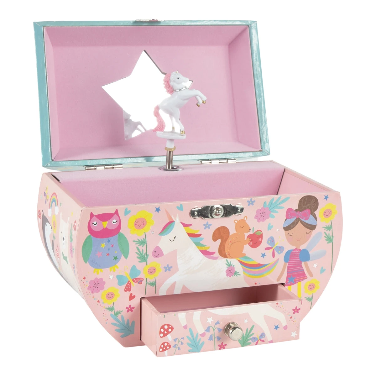 Jewelry Box - Oval - Fairy | Floss and Rock(Fairy oval jewelry box) Jewelry Box - Oval - Fairy | Floss And Rock(Fairy Oval Jewelry Box) -Curious Bear Toys fairyoval2