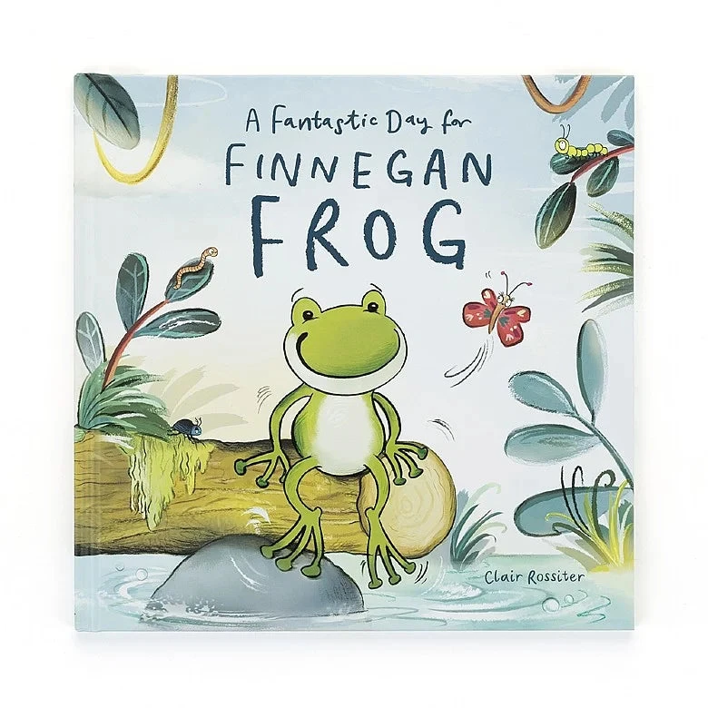 A Fantastic Day for Finnegan Frog Book | Jellycat(A fantastic day for finnegan frog book jellycat) A Fantastic Day For Finnegan Frog Book | Jellycat(A Fantastic Day For Finnegan Frog Book Jellycat) -Curious Bear Toys finneganfrogbook