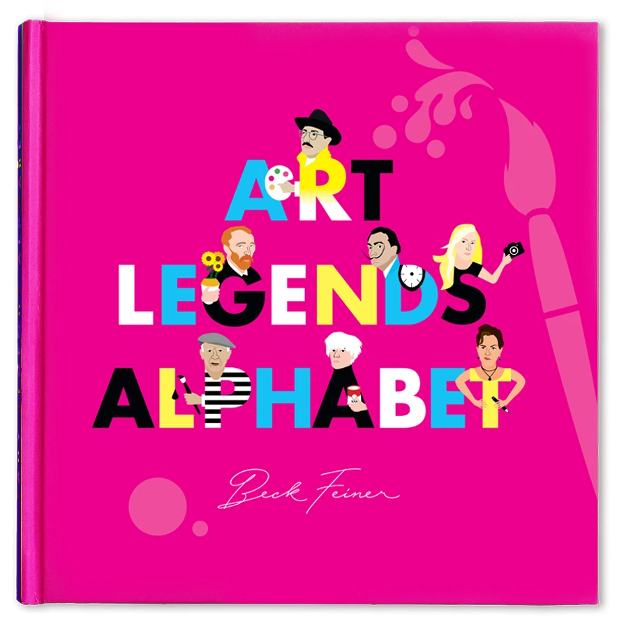 Art Legends Alphabet Book(Art legends alphabet book) Art Legends Alphabet Book(Art Legends Alphabet Book) -Curious Bear Toys front b4e6e5c7 5ecf 4272 8c67 011ca6dac28b