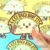 Taco 'Bout It Vinyl Sticker | Turtle's Soup(Taco Bout It Vinyl Sticker) -Curious Bear Toys funny vinyl sticker taco bout it pun punny foodie turtle s soup 1080x 36d485b0 e774 460e 949c e11151c9742c