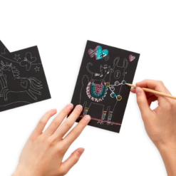 Funtastic Friends Scratch And Scribble Mini Scratch Art Kit | OOLY(Funtastic Friends Scratch And Scribble Mini Scratch Art Kit) -Curious Bear Toys funtastic friends scratch pad 3