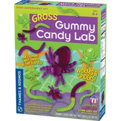 Gross Gummy Candy Lab: Worms & Spiders | Thames And Kosmos(Gross Gummy Candy Lab Thames And Kosmos)