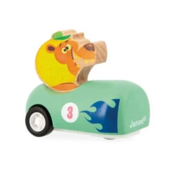 Appelpop Pull-Back Cars | Janod(Appelpop Pull Back Cars Janod) -Curious Bear Toys janod default default applepop pull back cars assorted styles 42027730436338