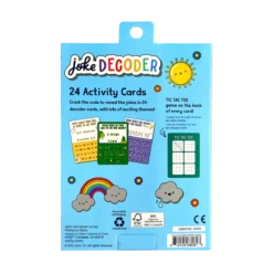 Joke Decoder Activity Cards - Set Of 24 | OOLY(Joke Decoder Activity Cards Set Of 24 Ooly) -Curious Bear Toys jokedecoder3