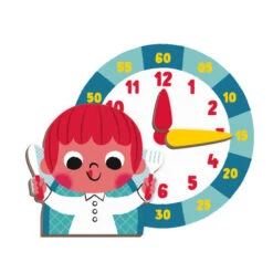 Learn To Tell Time Magneti'Book | Janod(Learn To Tell Time Magnetibook Janod) 4 Learn To Tell Time Magneti'Book | Janod(Learn To Tell Time Magnetibook Janod) -Curious Bear Toys learn to tell the time magneti book 2