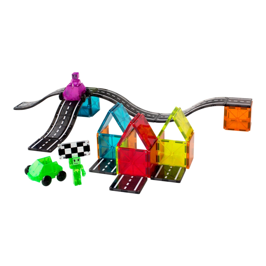Downhill Duo 40-Piece Set | Magna-Tiles LOCAL PICKUP ONLY(Downhill duo 40 piece set) Downhill Duo 40-Piece Set | Magna-Tiles LOCAL PICKUP ONLY(Downhill Duo 40 Piece Set) -Curious Bear Toys magnatiles dasher 40 pieces3