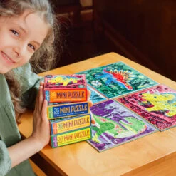 Dinosaur Single-Pack Mini Puzzle | EeBoo(Dinosaur Single Pack Mini Puzzle) -Curious Bear Toys mini puzzle