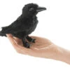 Mini Raven | Folkmanis(Mini Raven Folkmanis) -Curious Bear Toys mn1 000139